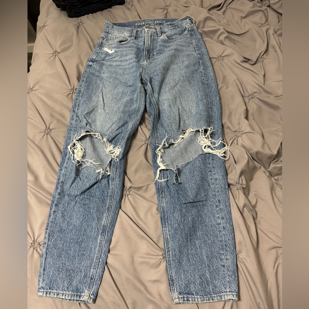 american eagle high rise jeans